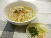 温かいそうめんの写真