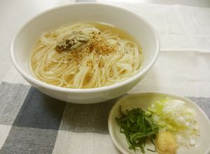 簡単★スピードにゅうめん★温かい素麺-レシピのメイン写真