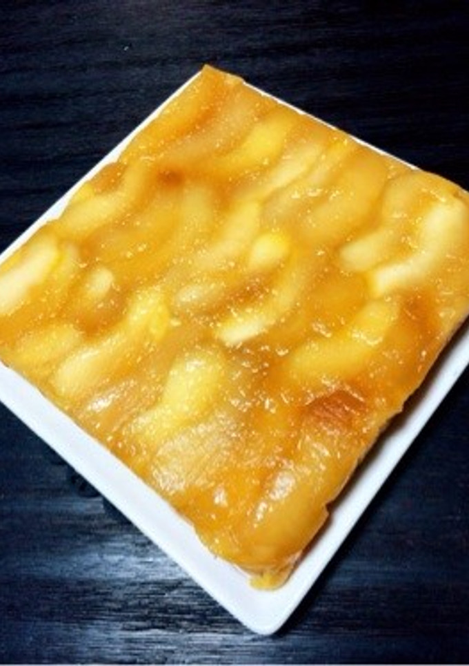 簡単しっとり〜♡タルトタタン風林檎ケーキ-レシピのメイン写真
