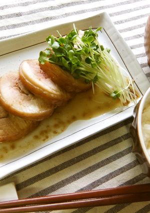 レンジで簡単!!やわらか鶏チャーシュー-レシピのメイン写真