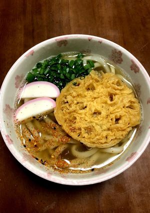 冷凍うどんde関西風天ぷらうどん♬-レシピのメイン写真