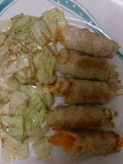 野菜のくるくる豚肉巻き-レシピのメイン写真