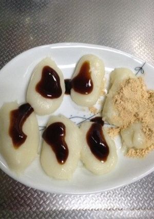 ☆白玉団子は豆腐で作って♪もっちもち☆-レシピのメイン写真