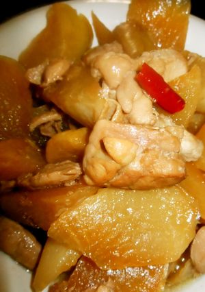 和食っていいね～♡大根と鶏肉の煮物♡-レシピのメイン写真