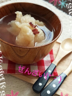なんちゃってぜんざい*-レシピのメイン写真