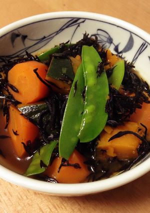 カボチャとひじきの煮物-レシピのメイン写真