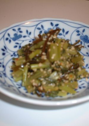 大根の葉炒め-レシピのメイン写真