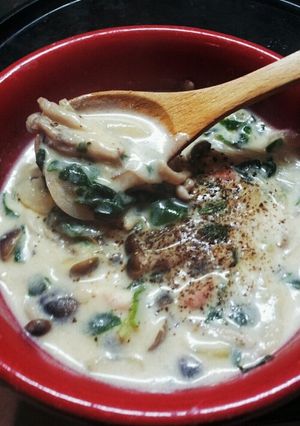 飲むグラタン!とろ~り豆乳スープ-レシピのメイン写真