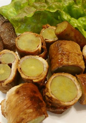 サツマイモの肉巻き-レシピのメイン写真