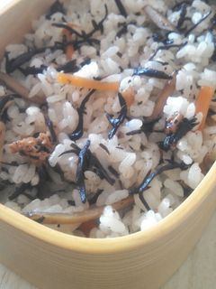 "ひじき煮"の混ぜごはん-レシピのメイン写真