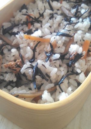 "ひじき煮"の混ぜごはん-レシピのメイン写真