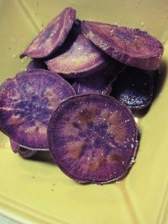 紫芋チップス-レシピのメイン写真