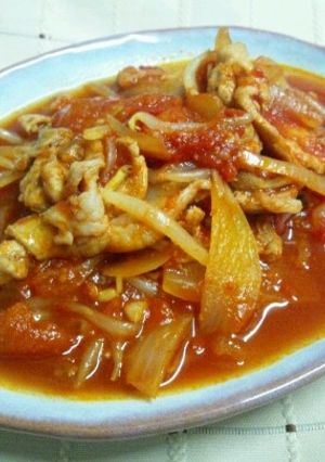 豚肉のトマト炒め-レシピのメイン写真