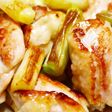 鶏もも肉がぷりぷり!串なし☆塩焼き鳥