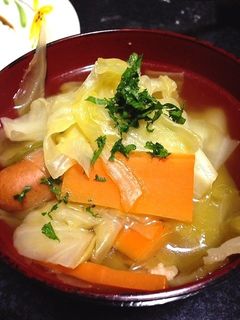 キャベツたっぷり簡単ポトフ-レシピのメイン写真