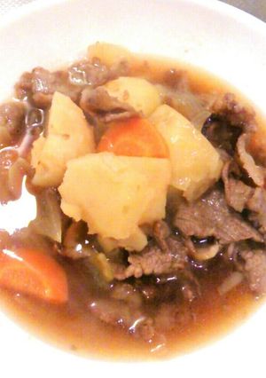 ♥彼ご飯♡あつあつホクホク肉じゃが-レシピのメイン写真