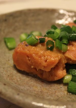 生たらこの味噌漬け　炙り焼き-レシピのメイン写真