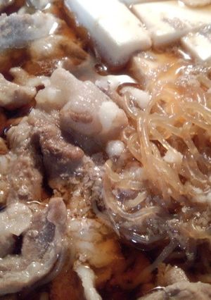 スタミナ肉豆腐鍋-レシピのメイン写真