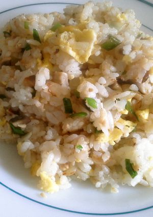 ☆マッシュルーム入りガーリック炒飯☆-レシピのメイン写真