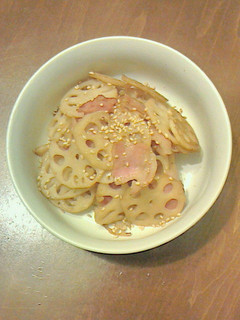 ベーコンとレンコンのきんぴら-レシピのメイン写真