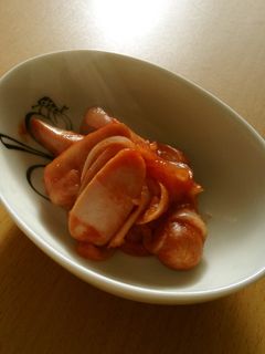 お弁当おかず♪.ウインナーケチャップ炒め-レシピのメイン写真