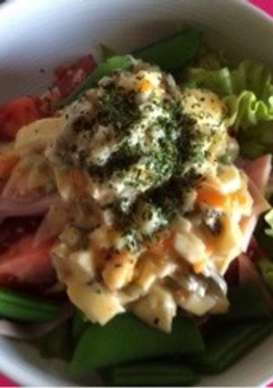 簡単タルタルソースサラダ(*^^*)-レシピのメイン写真