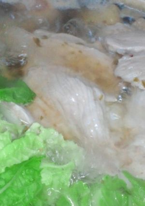 湯豆腐の残りダシで、豚しゃぶ-レシピのメイン写真