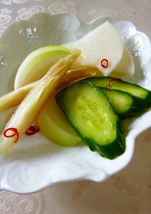 いろいろ野菜かんたん甘酢漬け-レシピのメイン写真