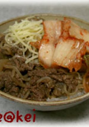 我が家で牛丼！-レシピのメイン写真