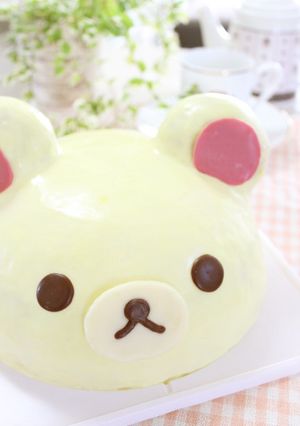 クリスマスに♡コリラックマのドームケーキ-レシピのメイン写真