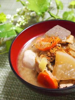 我が家の豚汁-レシピのメイン写真
