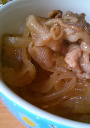 つるつる豚丼☆☆☆-レシピのメイン写真