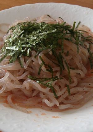 ダイエットに☆明太子白滝パスタ-レシピのメイン写真