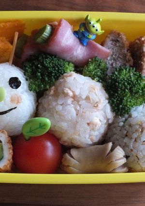 超簡単☆いもむしさんおにぎり☆-レシピのメイン写真