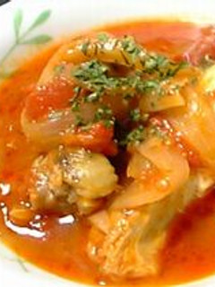 簡単イタリアン♡鶏手羽元のトマト煮込み-レシピのメイン写真