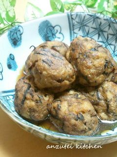 ひじきの煮物をリメイクしてがんもどき-レシピのメイン写真