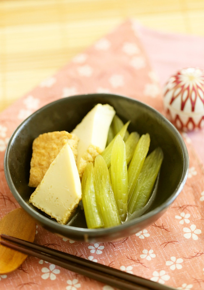 香り豊かなふきと生揚げの煮物-レシピのメイン写真