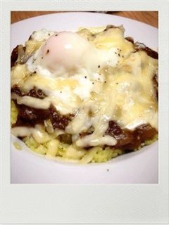 カレードリア温玉乗せ-レシピのメイン写真