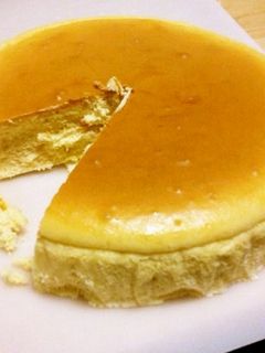 簡単おいしいスフレチーズケーキ-レシピのメイン写真