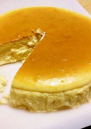 簡単おいしいスフレチーズケーキ-レシピのメイン写真