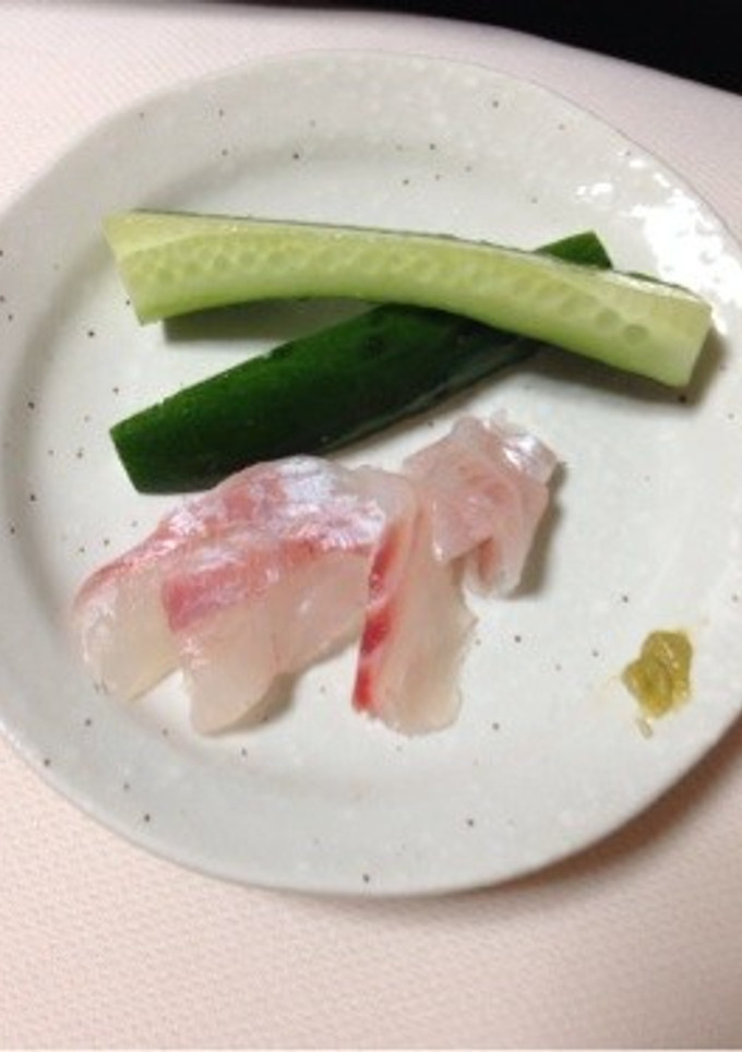 タイときゅうりの酢＆昆布〆-レシピのメイン写真