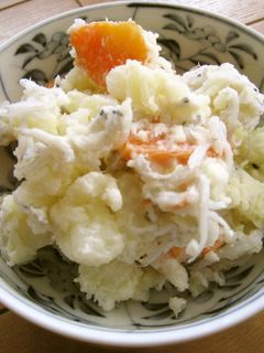 しらすとにんじんの柚子胡椒ポテトサラダ-レシピのメイン写真