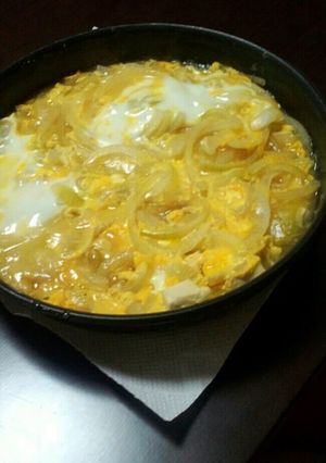 ダイエットに！豆腐の親子丼風-レシピのメイン写真