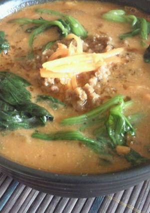 担々麺風ピリ辛節約味噌ラーメン♪-レシピのメイン写真