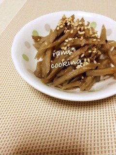 お手軽*きんぴらごぼう-レシピのメイン写真