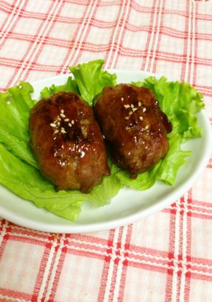 ＊艶々旨々♪肉巻きおにぎり＊-レシピのメイン写真
