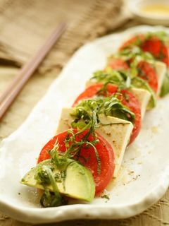 豆腐とアボカドの和風カプレーゼ-レシピのメイン写真