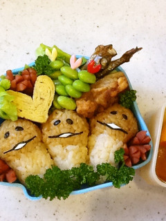 なめこ(≧∇≦)のキャラ弁♪♪-レシピのメイン写真