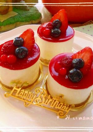 ☆ ふんわりかる~いレアチーズケーキ ☆-レシピのメイン写真