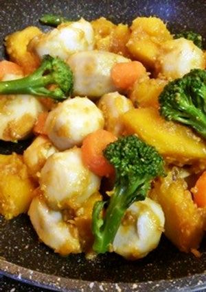 醤油麹で和え物♪ほくほく秋野菜-レシピのメイン写真